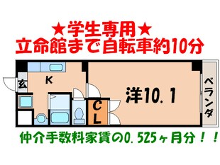 ア－トプラザ・ユ－の物件間取画像